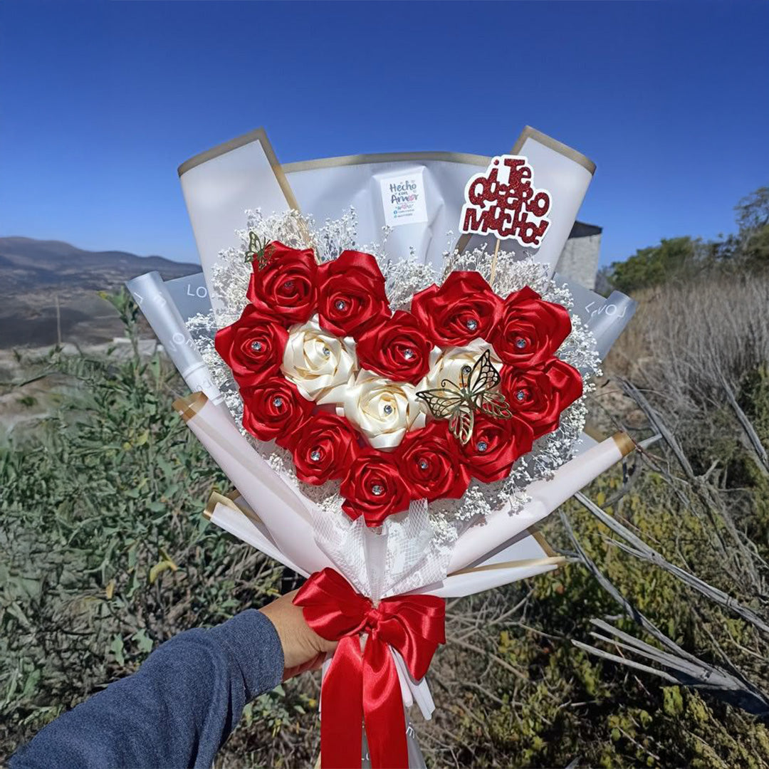 Blossom of Love Ribbon Bouquet