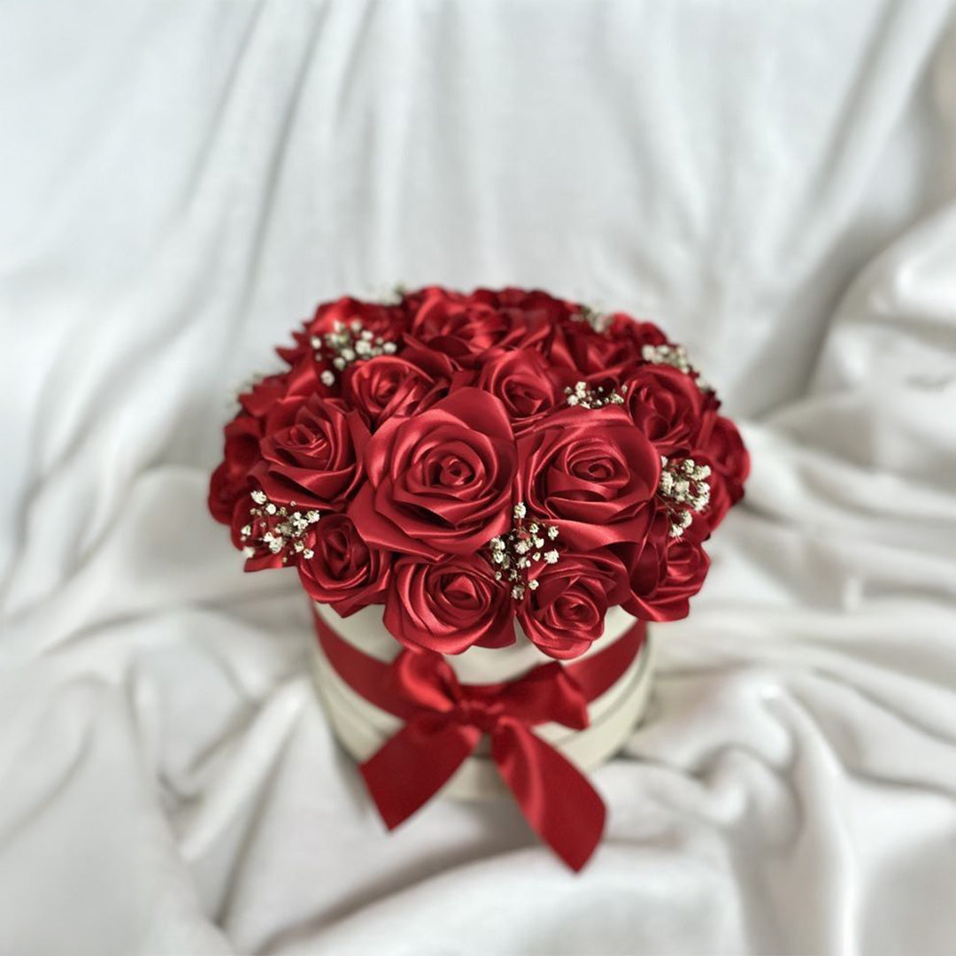 Forever Blooming Ribbon Roses