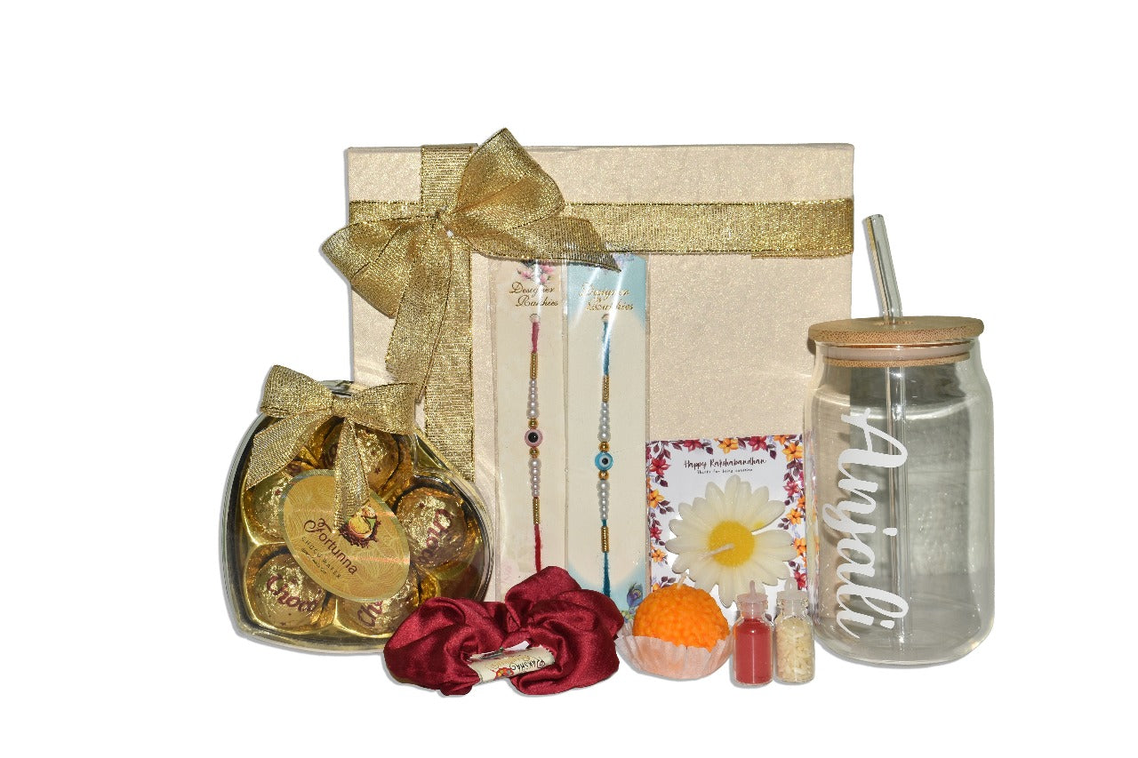 Personalized Rakhi Gift Box for Sister