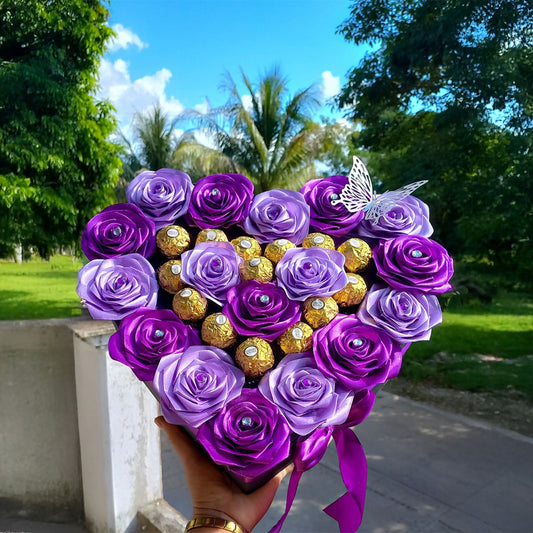 Magical Love Ribbon Roses Bouquet