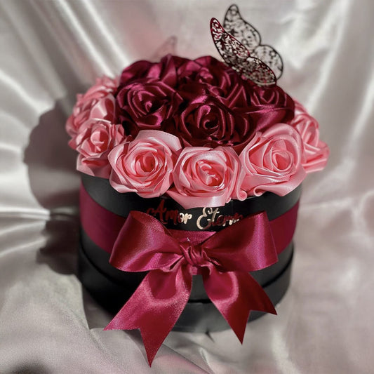 Forever Yours Ribbon Rose Gift