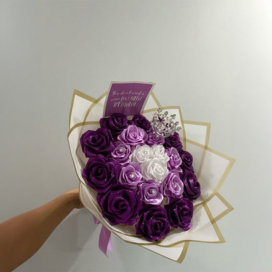 Enchanted Ribbon Rose Bouquet