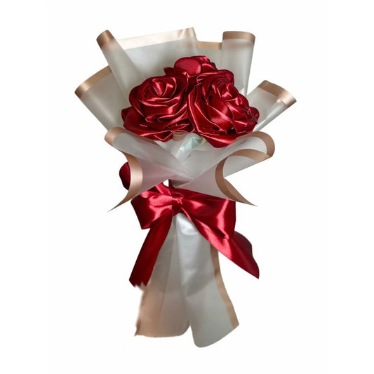 Dreamy Bliss Ribbon Roses Bouquet